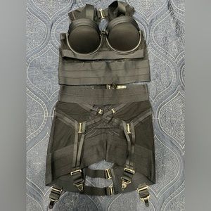 Honey Birdette Vienna bra, too, and bottom. 32D, small, and small BNWOT